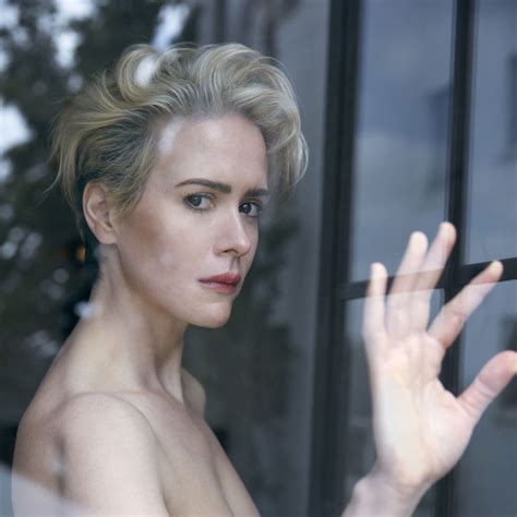 Finn's Ratched co-star Sarah Paulson also confirmed the monster dong was fake, and was provided by makeup artist Eryn Krueger Mekash who allegedly keeps a box of prosthetic dicks in her garage. 2.